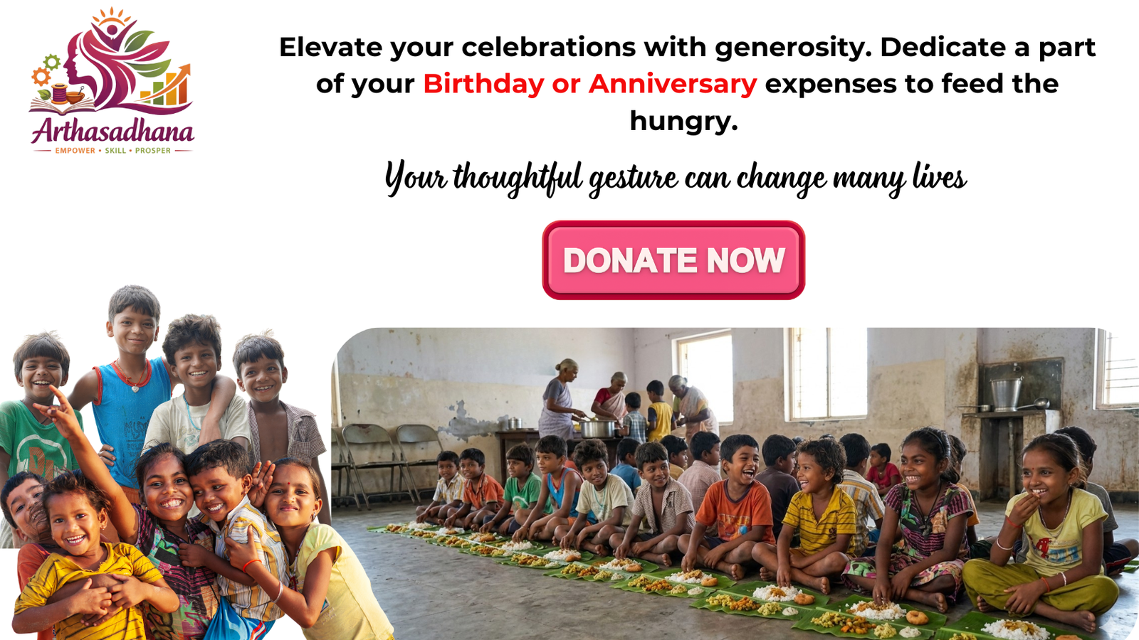 Your one bite can become a feast for ten hungry souls. (2)